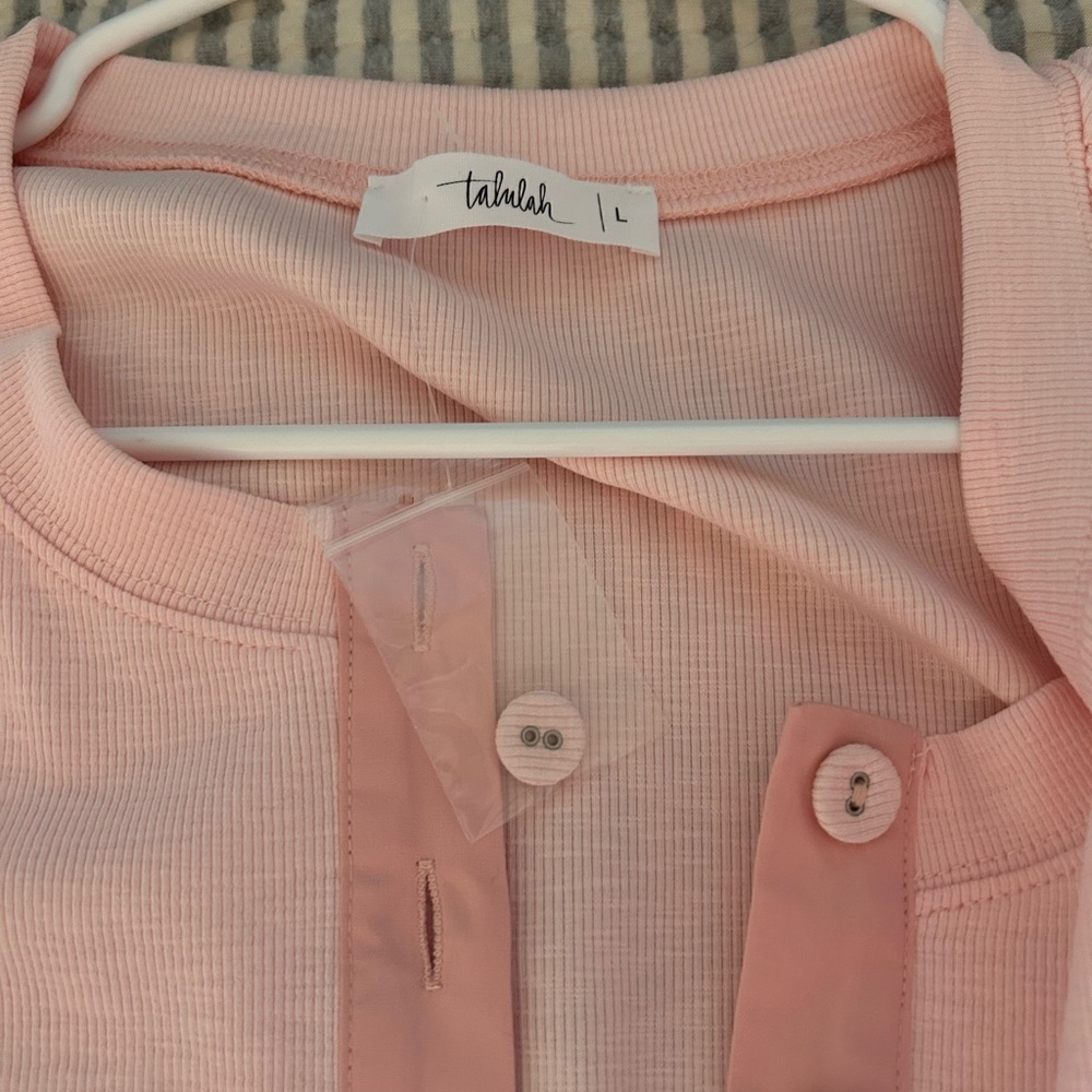 Talulah pink cardigan skirt set